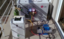Instalación de equipos de Aire Acondicionado